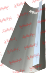 98673 KEMPF Abschlussprofil, I=500, eloxiert